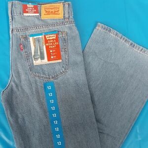 Levi's Blue Girls Wide Leg Pants